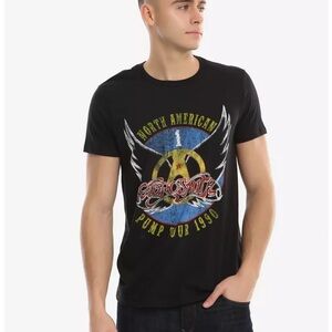Aerosmith pump North American tour, 1990 T-shirt